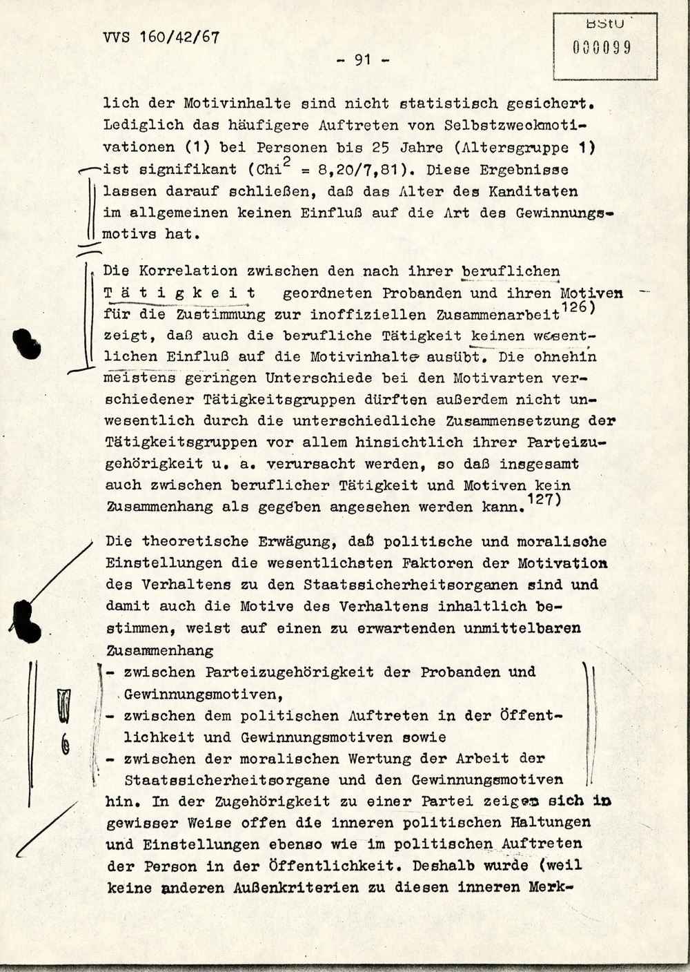 Dissertation "Die Wirksamkeit moralischer Faktoren im Verhalten der Bürger der DDR zur inoffiziellen Zusammenarbeit mit dem MfS"