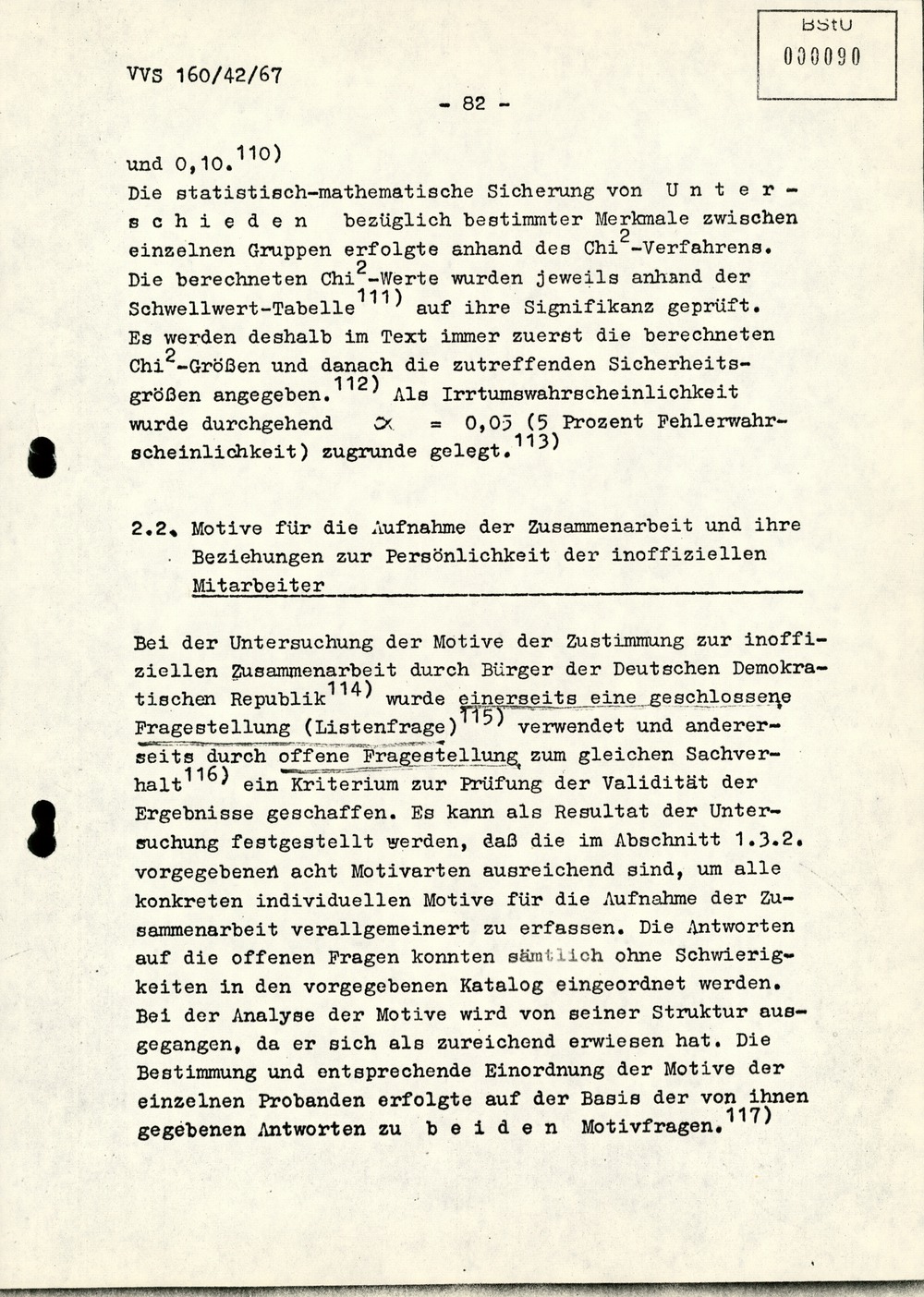 Dissertation "Die Wirksamkeit moralischer Faktoren im Verhalten der Bürger der DDR zur inoffiziellen Zusammenarbeit mit dem MfS"