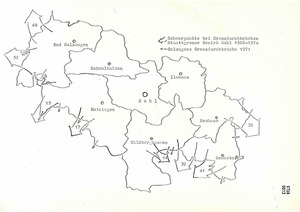 Jahresstatistik über Delikte des ungesetzlichen Verlassens der DDR im Bezirk Suhl im Jahr 1971