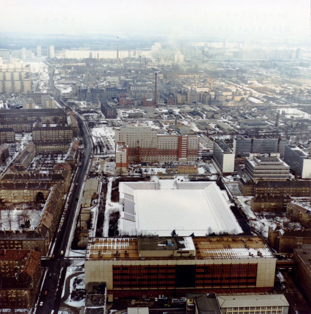 Luftbildaufnahmen der Stasi-Zentrale