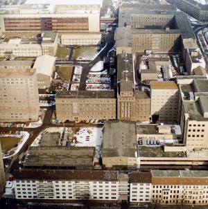 Luftbildaufnahmen der Stasi-Zentrale