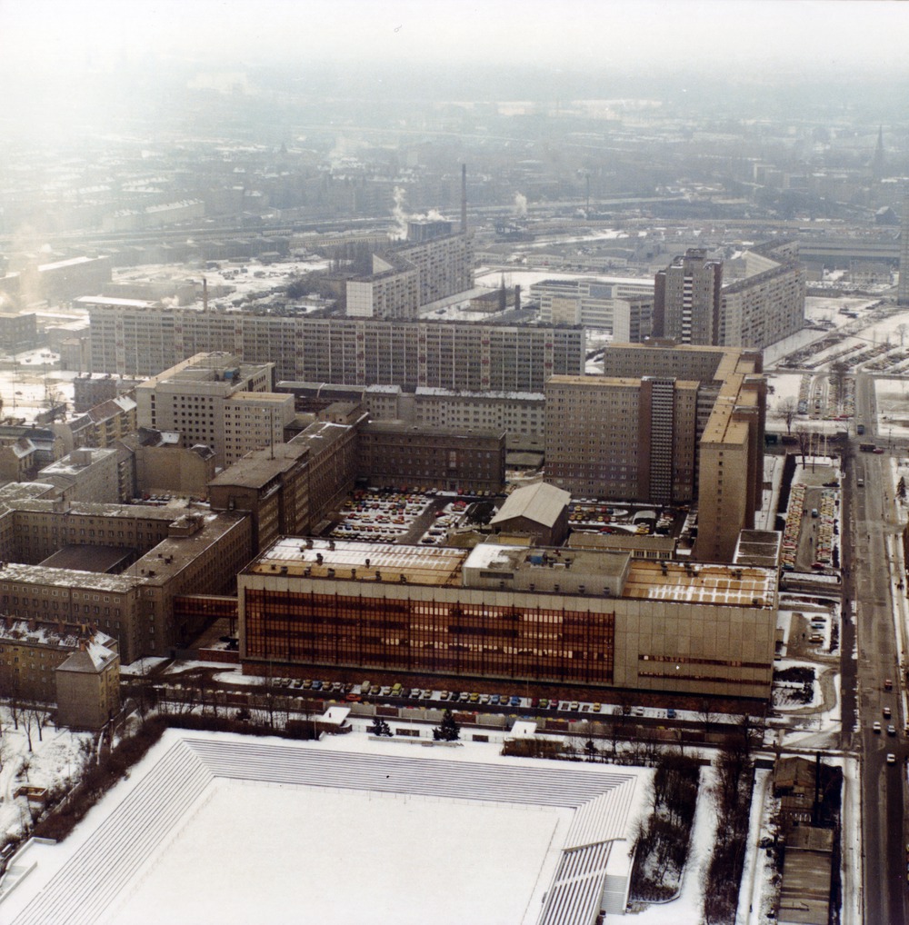 Luftbildaufnahmen der Stasi-Zentrale