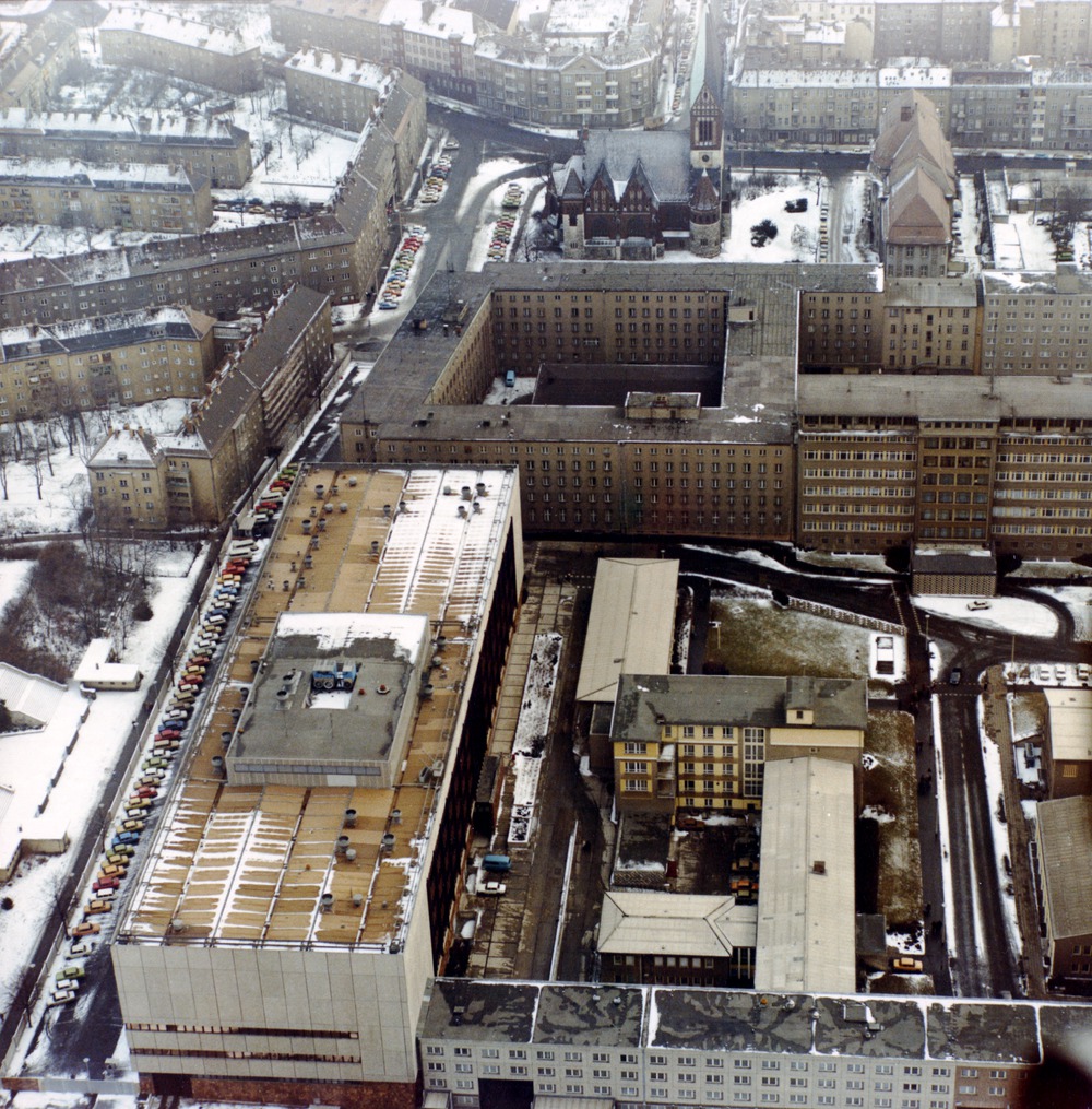 Luftbildaufnahmen der Stasi-Zentrale
