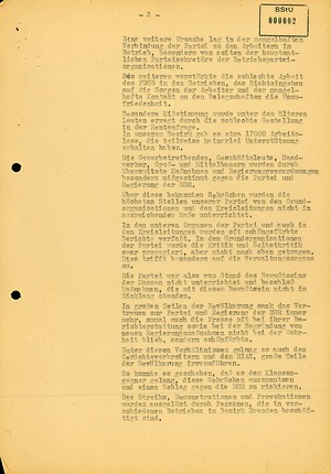 Gesamtübersicht über die Ereignisse in den Tagen um den 17. Juni 1953 im Bezirk Dresden