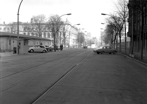 Fotodokumentation des Grenzübergangs Invalidenstraße in Ost-Berlin nach dem Mauerbau