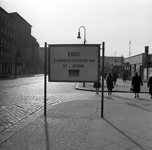 Fotodokumentation der Grenze entlang der Bernauer Straße vor dem Mauerbau