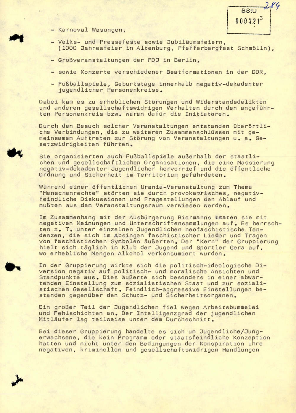 Abschlussbericht zum Operativen Vorgang "Tramper"